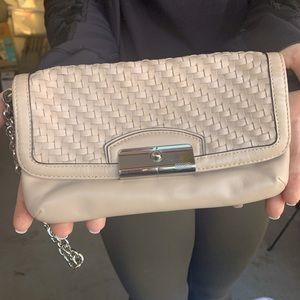 COACH LEATHER WRISTLET